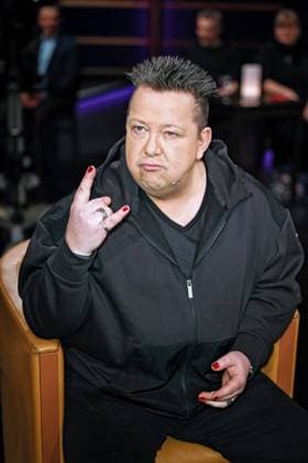 MDR Riverboat singer Sebastian Krumbiegel on the occasion of the recording of the MDR talk show Riverboat on 20 01 2023 in the Mediacity Leipzig 20230120SFL0027
