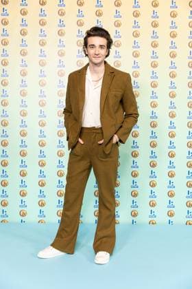 actor Aaron Blommaert pictured during the Gala van de Gouden K s award show, organized by Flemish children s television channel Ketnet, Saturday 21 January 2023 in Brussels.  JAMESxARTHURxGEKIERE 58601854