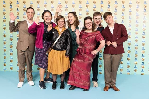 Down the road participants pictured during the Gala van de Gouden K s award show, organized by Flemish children s television channel Ketnet, Saturday 21 January 2023 in Brussels.  JAMESxARTHURxGEKIERE 58602101