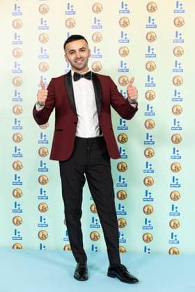 TikTok star Sarkis Sako pictured during the Gala van de Gouden K s award show, organized by Flemish children s television channel Ketnet, Saturday 21 January 2023 in Brussels.  JAMESxARTHURxGEKIERE 58604207