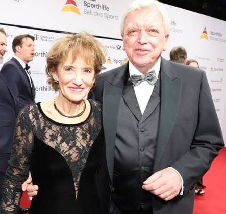 21 01 2023 Frankfurt am Main, Festhalle The 52 Ball of Sports of Deutsche Sporthilfe former Prime Minister of Hesse VolkerBouffier with wife Ursula HP