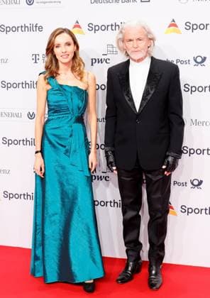 21 01 2023 Frankfurt am Main, Festhalle The 52 Ball of Sports of the German Sports Aid Entrepreneur Professor Hermann BÜHLBECKER Owner of Lampertz with Giovanna MORENO HP