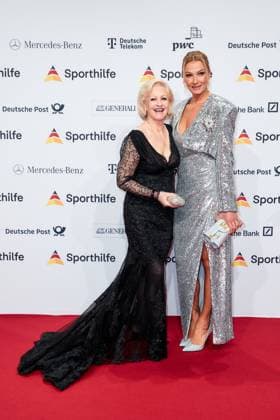 52 Ball des Sports Marika Kilius and Franziska van Almsick at the 52 Ball des Sports in the Festhalle in Frankfurt am Main Copyright: xEventpressxGolejewskix
