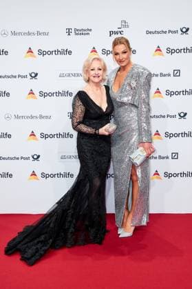 52 Ball des Sports Marika Kilius and Franziska van Almsick at the 52 Ball des Sports in the Festhalle in Frankfurt am Main Copyright: xEventpressxGolejewskix