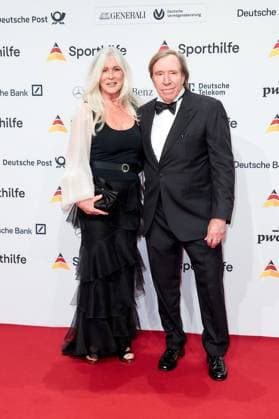52 Ball des Sports Günter Netzer with wife Elvira Lang Netzer at the 52 Ball des Sports in the Festhalle in Frankfurt am Main Copyright: xEventpressxGolejewskix