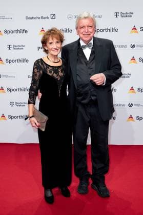52 Ball des Sports Volker Bouffier with wife Ursula at the 52 Ball des Sports in the Festhalle in Frankfurt am Main Copyright: xEventpressxGolejewskix