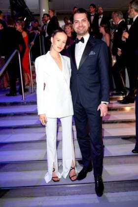 52 Ball des Sports Jimi Blue Ochsenknecht with girlfriend at the 52 Ball des Sports in the Festhalle in Frankfurt am Main Copyright: xEventpressxGolejewskix