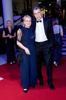 52 Ball des Sports Heiner Brand with wife Christel Brand at the 52 Ball des Sports in the Festhalle in Frankfurt am Main Copyright: xEventpressxGolejewskix