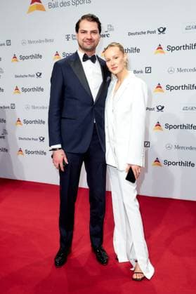 52 Ball des Sports Jimi Blue Ochsenknecht with girlfriend at the 52 Ball des Sports in the Festhalle in Frankfurt am Main Copyright: xEventpressxGolejewskix