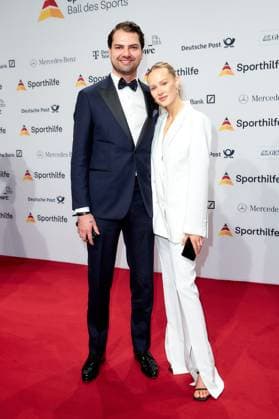 52 Ball des Sports Jimi Blue Ochsenknecht with girlfriend at the 52 Ball des Sports in the Festhalle in Frankfurt am Main Copyright: xEventpressxGolejewskix