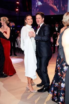 52 Ball des Sports Matthias Steiner and Laura Wontorra at the 52 Ball des Sports in the Festhalle in Frankfurt am Main Copyright: xEventpressxGolejewskix