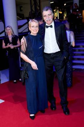 52 Ball des Sports Heiner Brand with wife Christel Brand at the 52 Ball des Sports in the Festhalle in Frankfurt am Main Copyright: xEventpressxGolejewskix