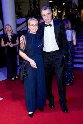 52 Ball des Sports Heiner Brand with wife Christel Brand at the 52 Ball des Sports in the Festhalle in Frankfurt am Main Copyright: xEventpressxGolejewskix