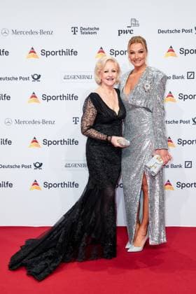 52 Ball des Sports Marika Kilius and Franziska van Almsick at the 52 Ball des Sports in the Festhalle in Frankfurt am Main Copyright: xEventpressxGolejewskix