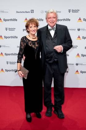 52 Ball des Sports Volker Bouffier with wife Ursula at the 52 Ball des Sports in the Festhalle in Frankfurt am Main Copyright: xEventpressxGolejewskix