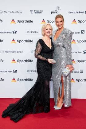 52 Ball des Sports Marika Kilius and Franziska van Almsick at the 52 Ball des Sports in the Festhalle in Frankfurt am Main Copyright: xEventpressxGolejewskix