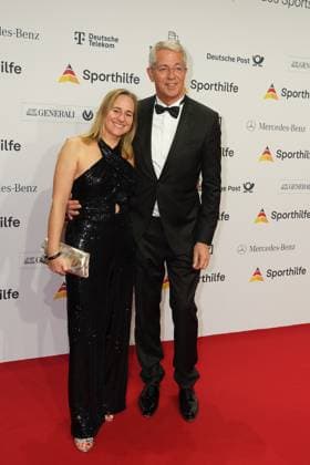 The Sporthilf has invited to the 52 Ball of Sports Many celebrities came over the red carpet Stefen Schulte, Susanne Brand 52 Ball of Sports The Sporthilf has invited to the 52 Ball of Sports Many celebrities came over the red carpet Germany, Frankfurt, Festhalle, 21 01 2023 SP_GHR