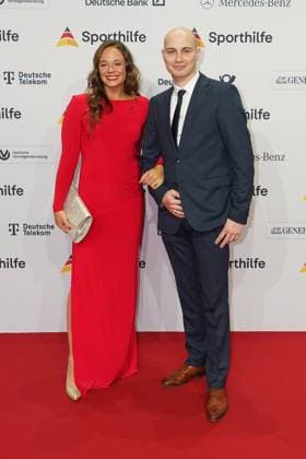 The Sporthilf has invited to the 52 Ball of Sports Many celebrities came over the red carpet Paulin Paschke, Anatoli Kupalo 52 Ball of Sports The Sporthilf has invited to the 52 Ball of Sports Many celebrities came over the red carpet Germany, Frankfurt, Festhalle, 21 01 2023 SP_GHR