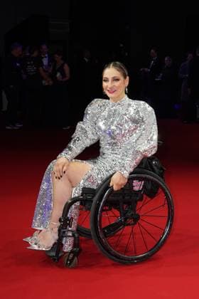 The Sporthilf has invited to the 52 Ball of Sports Many celebrities came over the red carpet Christina Vogel 52 Ball of Sports The Sporthilf has invited to the 52 Ball of Sports Many celebrities came over the red carpet Germany, Frankfurt, Festhalle, 21 01 2023 SP_GHR