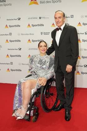 The Sporthilf has invited to the 52 Ball of Sports Many celebrities came over the red carpet Christina Vogel, Eberhard Ginger 52 Ball of Sports The Sporthilf has invited to the 52 Ball of Sports Many celebrities came over the red carpet Germany, Frankfurt, Festhalle, 21 01 2023 SP_GHR