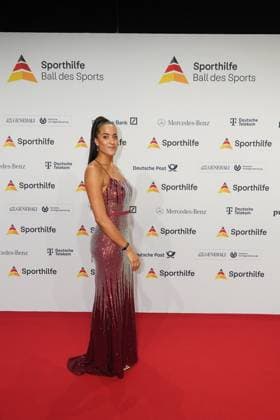 The Sporthilf has invited to the 52 Ball of Sports Many celebrities came over the red carpet Alexandra Ndolo 52 Ball of Sports The Sporthilf has invited to the 52 Ball of Sports Many celebrities came over the red carpet Germany, Frankfurt, Festhalle, 21 01 2023 SP_GHR