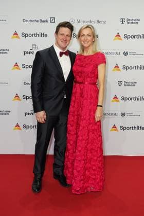 The Sporthilf has invited to the 52 Ball of Sports Many celebrities came over the red carpet Matthias Steiner and Inge 52 Ball of Sports The Sporthilf has invited to the 52 Ball of Sports Many celebrities came over the red carpet Germany, Frankfurt, Festhalle, 21 01 2023 SP_GHR