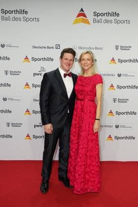 The Sporthilf has invited to the 52 Ball of Sports Many celebrities came over the red carpet Matthias Steiner and Inge 52 Ball of Sports The Sporthilf has invited to the 52 Ball of Sports Many celebrities came over the red carpet Germany, Frankfurt, Festhalle, 21 01 2023 SP_GHR