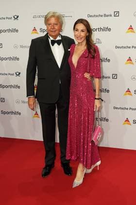 The Sporthilf has invited to the 52 Ball of Sports Many celebrities came over the red carpet Karheinz Koegel with Dagmar 52 Ball of Sports The Sporthilf has invited to the 52 Ball of Sports Many celebrities came over the red carpet Germany, Frankfurt, Festhalle, 21 01 2023 SP_GHR