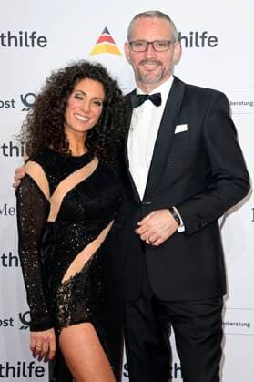 Evren Gezer with husband Armin Kuster at the 52 Ball des Sports 2023 in the Festhalle Frankfurt Frankfurt am Main, 21 01 2023 Foto:xF.xKernx xFuturexImage