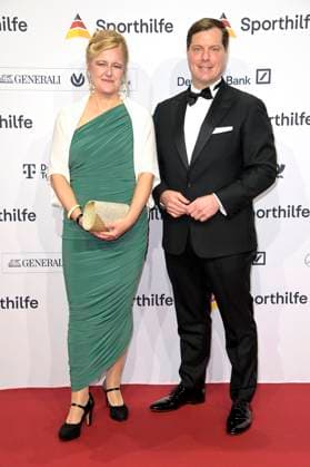 Karin Orgeldinger and Karsten Petry at the 52 Ball des Sports 2023 in the Festhalle Frankfurt Frankfurt am Main, 21 01 2023 Foto:xF.xKernx xFuturexImage