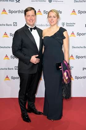 Karsten Petry and Christina Mohr at the 52 Ball des Sports 2023 in the Festhalle Frankfurt Frankfurt am Main, 21 01 2023 Foto:xF.xKernx xFuturexImage