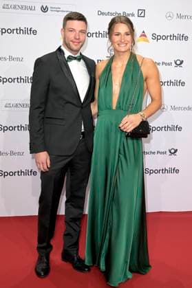 Anna Maria Wagner with company at the 52 Ball des Sports 2023 in the Festhalle Frankfurt Frankfurt am Main, 21 01 2023 Foto:xF.xKernx xFuturexImage