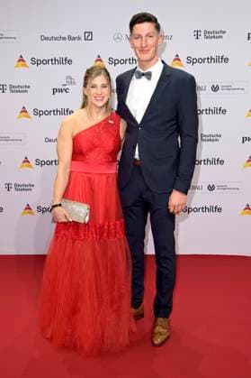 Elisabeth Seitz with Nils Heyden at the 52 Ball des Sports 2023 in the Festhalle Frankfurt Frankfurt am Main, 21 01 2023 Foto:xF.xKernx xFuturexImage