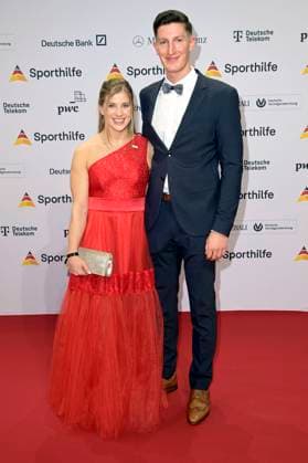 Elisabeth Seitz with Nils Heyden at the 52 Ball des Sports 2023 in the Festhalle Frankfurt Frankfurt am Main, 21 01 2023 Foto:xF.xKernx xFuturexImage