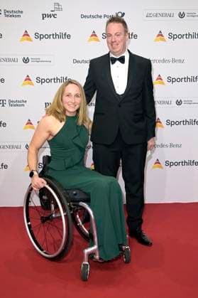 Annika Zeyen and Chris Giles at the 52 Ball des Sports 2023 in the Festhalle Frankfurt Frankfurt am Main, 21 01 2023 Foto:xF.xKernx xFuturexImage