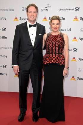 Ola Källenius with wife Sabine Källenius at the 52 Ball des Sports 2023 in the Festhalle Frankfurt am Main, 21 01 2023 Foto:xF.xKernx xFuturexImage