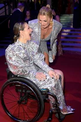 Kristina Vogel and Franziska van Almsick at the 52 Ball des Sports 2023 in the Festhalle Frankfurt am Main, 21 01 2023 Foto:xF.xKernx xFuturexImage