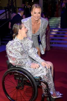 Kristina Vogel and Franziska van Almsick at the 52 Ball des Sports 2023 in the Festhalle Frankfurt am Main, 21 01 2023 Foto:xF.xKernx xFuturexImage