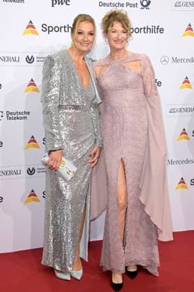 Franziska van Almsick and Heike Henkel at the 52 Ball des Sports 2023 in the Festhalle Frankfurt am Main, 21 01 2023 Foto:xF.xKernx xFuturexImage