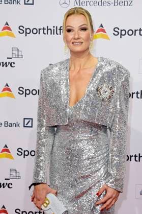 Franziska van Almsick at the 52 Ball des Sports 2023 in the Festhalle Frankfurt Frankfurt am Main, 21 01 2023 Foto:xF.xKernx xFuturexImage