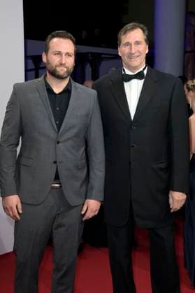 Lars Riedel with son Robert Riedel at the 52 Ball des Sports 2023 in the Festhalle Frankfurt am Main, 21 01 2023 Foto:xF.xKernx xFuturexImage