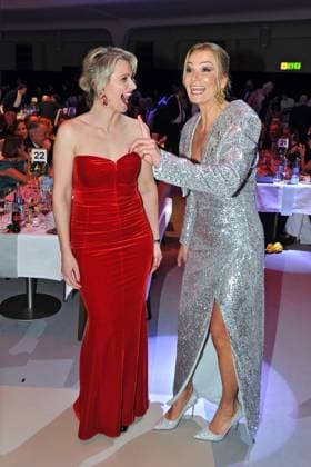 Ball of Sports Britta Heidemann and Franziska van Almsick on the occasion of the Ball of Sports on 21 01 2023 in the Festhalle Frankfurt Main 20230121MWI56308