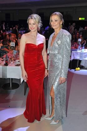 Ball of Sports Britta Heidemann and Franziska van Almsick on the occasion of the Ball of Sports on 21 01 2023 in the Festhalle Frankfurt Main 20230121MWI56305