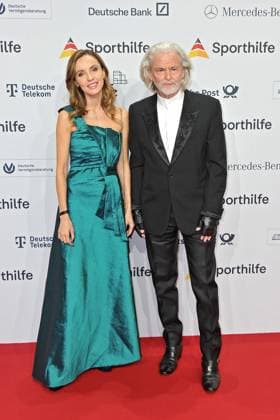 Ball of Sports Hermann Bühlbecker and Giovanna Moreno on the occasion of the Ball of Sports on 21 01 2023 in the Festhalle Frankfurt Main 20230121MWI55424