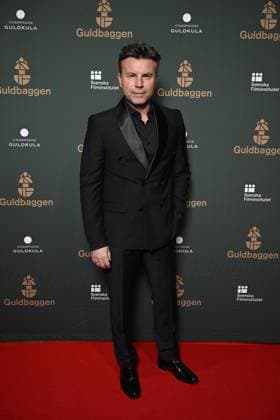 STOCKHOLM 20230123 Jovan Radomir arrives on the red carpet at the Guldbaggegala at Circus in Stockholm STOCKHOLMK SWEDEN x10040x,  Copyright: xAndersxWiklund TTx GULDBAGGEN 2023 TTABB0000000000154381