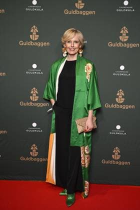 STOCKHOLM 20230123 Damage player Annica Liljeblad arrives on the red carpet at the Guldbaggegala at Circus in Stockholm STOCKHOLMK SWEDEN x10040x,  Copyright: xAndersxWiklund TTx GULDBAGGEN 2023 TTABB0000000000154539