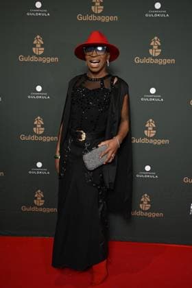 STOCKHOLM 20230123 Artist Alex Falk arrives on the red carpet at the Guldbaggegala at Circus in Stockholm STOCKHOLMK SWEDEN x10040x,  Copyright: xAndersxWiklund TTx GULDBAGGEN 2023 TTABB0000000000154552