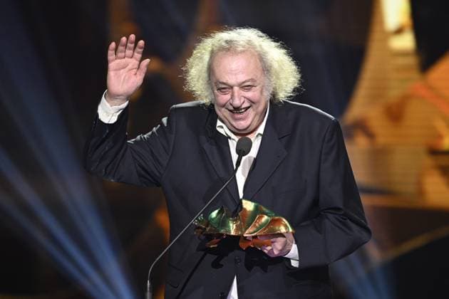 STOCKHOLM 20230123 Zlatko Buric receives the golden badger for best supporting actor for his role Dimitry in Triangle of sadness during the Golden Badger Festival at Cirkus in Stockholm STOCKHOLMK SWEDEN x10040x,  Copyright: xAndersxWiklund TTx GULDBAGGEN 2023 TTABB0000000000154625