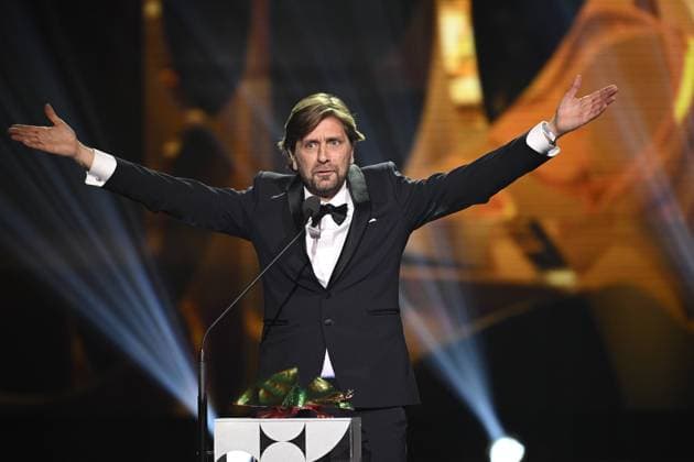 STOCKHOLM 20230123 Ruben Östlund receives the golden badger for best director for the film Triangle of sadness during the Golden Badger Gala at Cirkus in Stockholm STOCKHOLMK SWEDEN x10040x,  Copyright: xAndersxWiklund TTx GULDBAGGEN 2023 TTABB0000000000154702