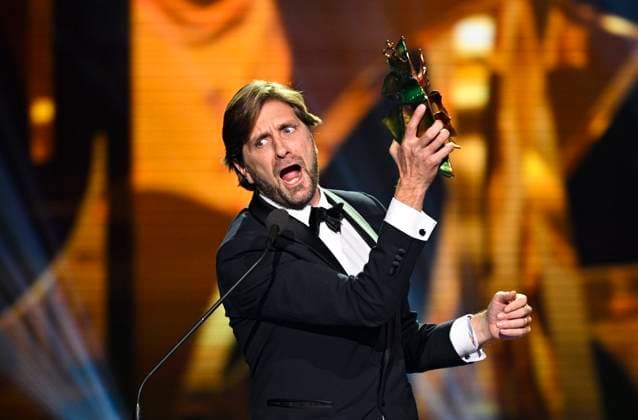 Bilder des Jahres 2023, Entertainment 01 Januar Entertainment Themen der Woche KW04 Entertainment Bilder des Tages Ruben Ostlund wins the Best Director award for his film Triangle of sadness during the Swedish Film Awards, Guldbaggegalan, at Cirkus in Stockholm, Sweden, January 23, 2023. STOCKHOLMK SWEDEN x10040x *** Ruben Ostlund wins the Best Director award for his film Triangle of sadness during the Swedish Film Awards, Guldbaggegalan, at Cirkus in Stockholm, Sweden, January 23, 2023 STOCKHOLMK SWEDEN x10040x,  Copyright: xAndersxWiklund TTx SWEDISH FILM AWARDS 2023 SCANPIXB054496